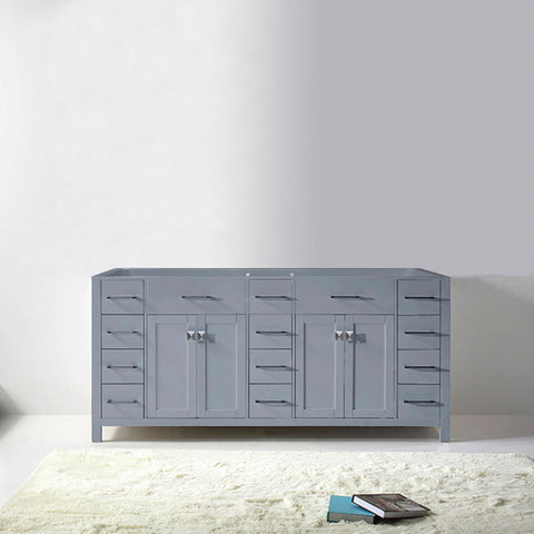 Image of Virtu USA Caroline Parkway 72" Cabinet Only MD-2172-CAB-ES