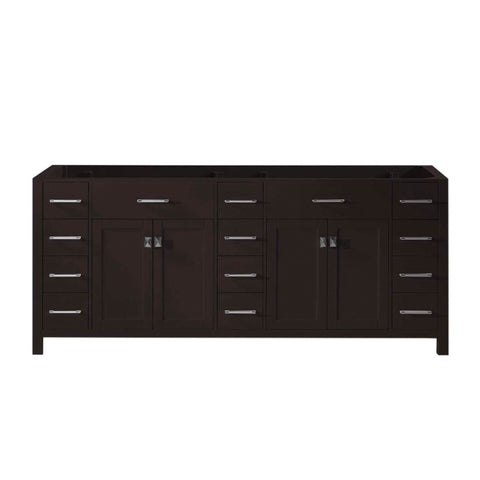 Image of Virtu USA Caroline Parkway 78" Cabinet Only MD-2178-CAB-ES