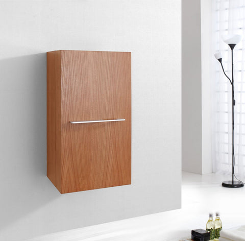 Image of Virtu USA Carvell 16" Linen Cabinet in Chestnut ESC-342-ES
