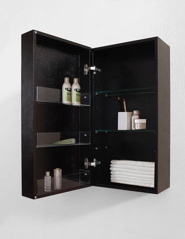 Image of Virtu USA Carvell 16" Linen Cabinet in Chestnut ESC-342-ES