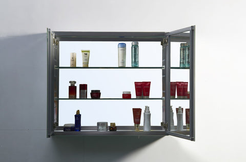 Image of Virtu USA Confiant Medicine Cabinet in Mirror JMC-67620