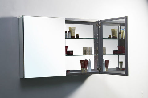 Image of Virtu USA Confiant Medicine Cabinet in Mirror JMC-67620