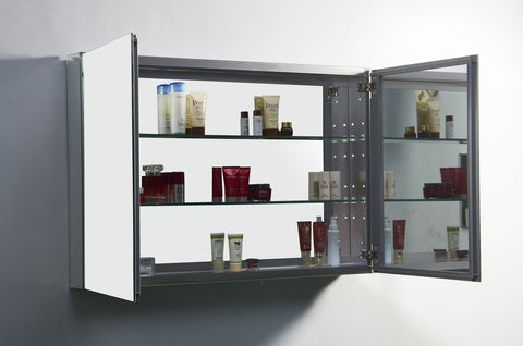 Image of Virtu USA Confiant Medicine Cabinet in Mirror JMC-67620