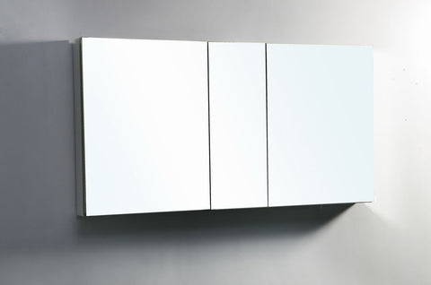 Image of Virtu USA Confiant Medicine Cabinet in Mirror JMC-67620
