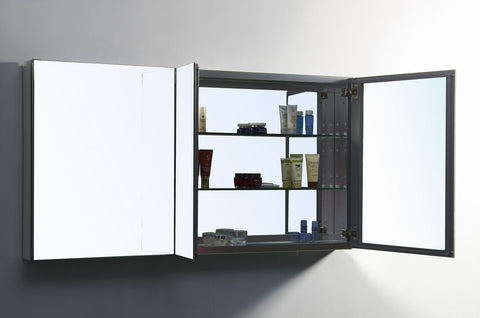 Image of Virtu USA Confiant Medicine Cabinet in Mirror JMC-67620