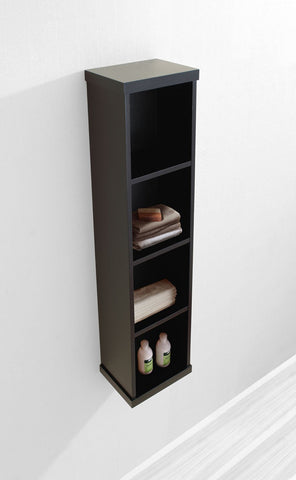 Image of Virtu USA Hewitt 12" Linen Cabinet in Chestnut ESC-504-ES