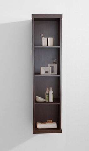 Image of Virtu USA Hewitt 12" Linen Cabinet in Chestnut ESC-504-ES