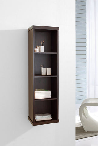 Image of Virtu USA Hewitt 12" Linen Cabinet in Chestnut ESC-504-ES