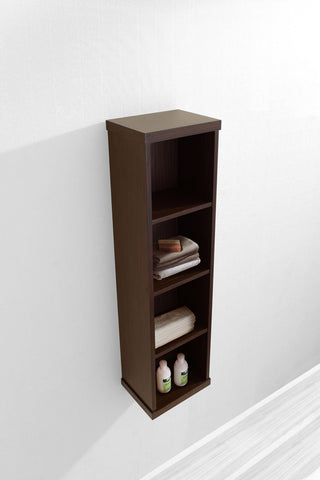 Image of Virtu USA Hewitt 12" Linen Cabinet in Chestnut ESC-504-ES
