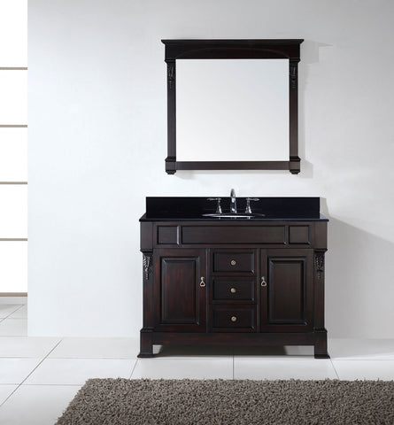 Image of Virtu USA Huntshire 48" Single Bathroom Vanity GS-4048-BGRO-DW