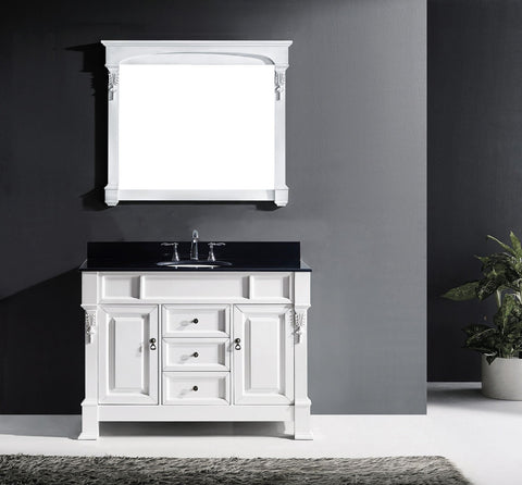 Image of Virtu USA Huntshire 48" Single Bathroom Vanity GS-4048-BGRO-DW
