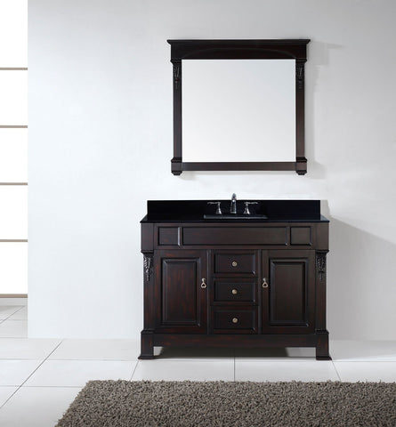 Image of Virtu USA Huntshire 48" Single Bathroom Vanity GS-4048-BGRO-DW