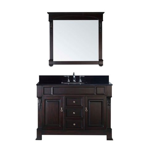 Image of Virtu USA Huntshire 48" Single Bathroom Vanity GS-4048-BGSQ-DW