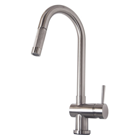 Image of Virtu USA Huya Single Handle Faucet PSK-1002-BN