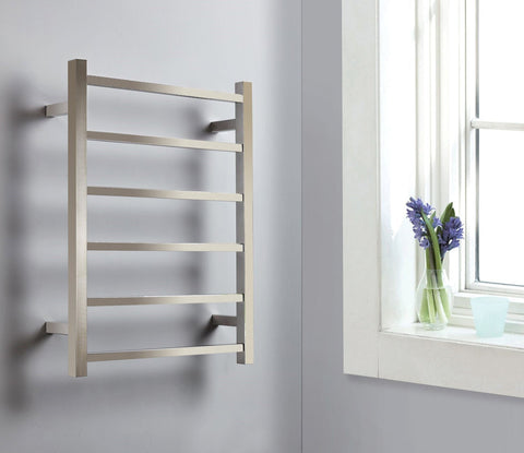 Image of Virtu USA Koze 106 Wall Mounted Electric Towel Warmer VTW-106A-BN