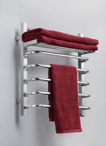 Image of Virtu USA Koze 118 Wall Mounted Electric Towel Warmer VTW-118A-BN