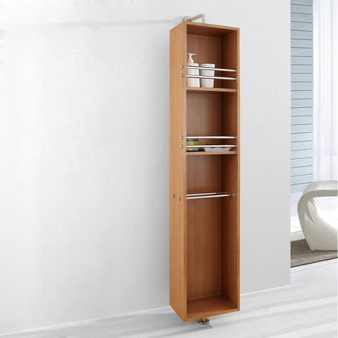 Image of Virtu USA Marcel 14" Linen Cabinet in Chestnut ESC-711-ES