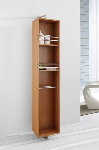 Image of Virtu USA Marcel 14" Linen Cabinet in Chestnut ESC-711-ES