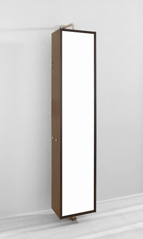 Image of Virtu USA Marcel 14" Linen Cabinet in Chestnut ESC-711-ES