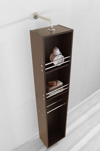 Image of Virtu USA Marcel 14" Linen Cabinet in Chestnut ESC-711-ES