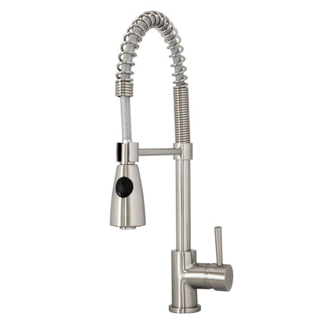 Image of Virtu USA Neso Single Handle Faucet PSK-1005-BN