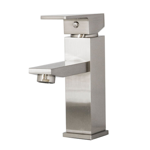 Image of Virtu USA Orion Brushed Nickel Single Handle Faucet PS-403-BN