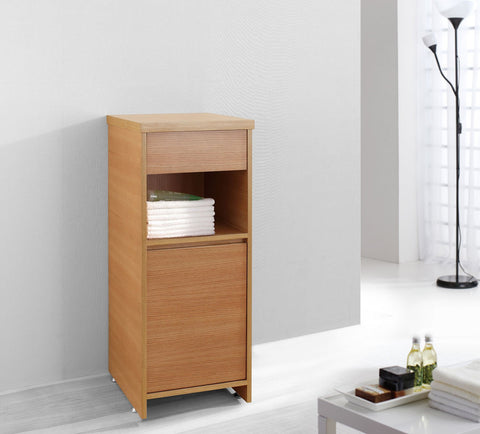 Image of Virtu USA Raynard 16" Linen Cabinet in Chestnut ESC-900-ES