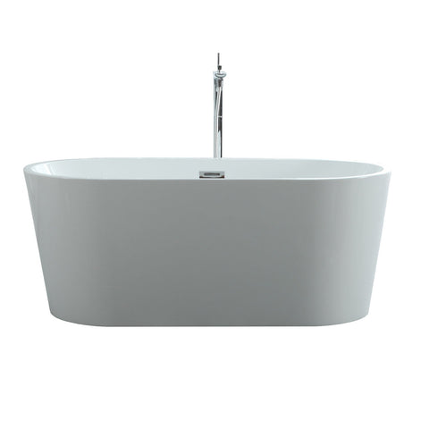 Image of Virtu USA Serenity 67" x 31.49" Freestanding Soaking Bathtub VTU-1167