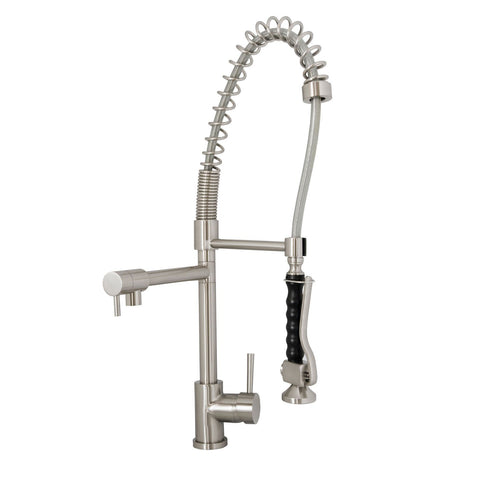 Image of Virtu USA Torlan Single Handle Faucet PSK-1006-BN