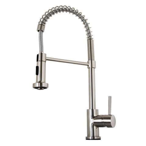 Image of Virtu USA Triton Single Handle Faucet PSK-1004-BN