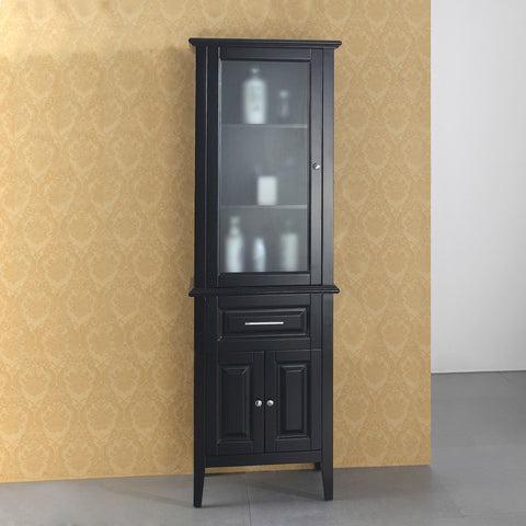 Image of Virtu USA Walton 24" Linen Cabinet MDC-5324-ES