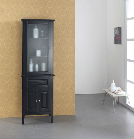 Image of Virtu USA Walton 24" Linen Cabinet MDC-5324-ES