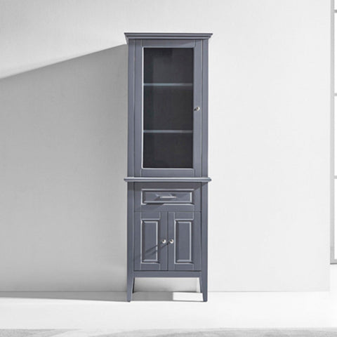 Image of Virtu USA Walton 24" Linen Cabinet MDC-5324-ES