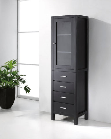 Image of Virtu USA Wellmont 20" Linen Cabinet MDC-5120-ES