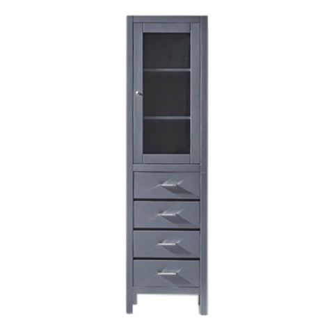 Image of Virtu USA Wellmont 20" Linen Cabinet MDC-5120-GR
