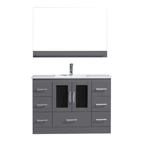 Image of Virtu USA Zola 48" Single Bathroom Vanity MS-6748-C-GR