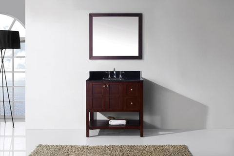 Image of Winterfell 36" Single Bathroom Vanity ES-30036-BGSQ-ES