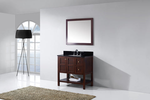 Image of Winterfell 36" Single Bathroom Vanity ES-30036-BGSQ-ES