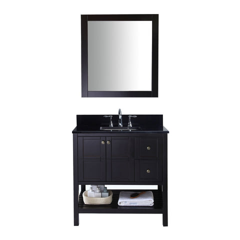Image of Winterfell 36" Single Bathroom Vanity ES-30036-BGSQ-ES