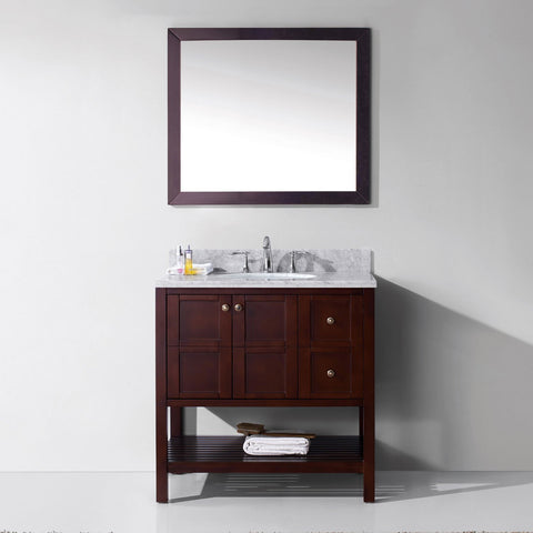 Image of Winterfell 36" Single Bathroom Vanity ES-30036-WMRO-ES