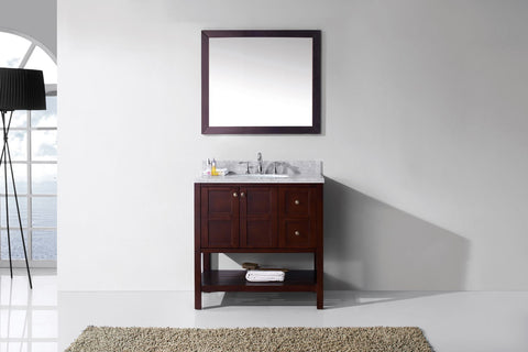 Image of Winterfell 36" Single Bathroom Vanity ES-30036-WMRO-ES