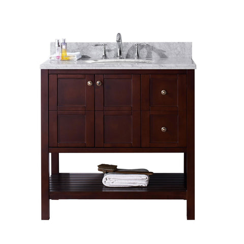Image of Winterfell 36" Single Bathroom Vanity ES-30036-WMRO-ES