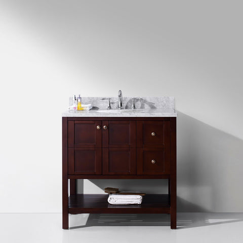 Image of Winterfell 36" Single Bathroom Vanity ES-30036-WMRO-ES