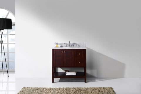 Image of Winterfell 36" Single Bathroom Vanity ES-30036-WMRO-ES