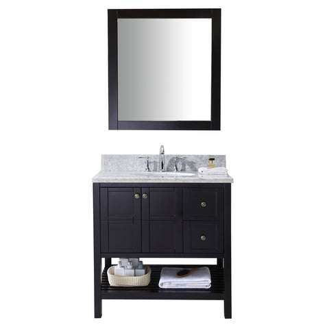 Image of Winterfell 36" Single Bathroom Vanity ES-30036-WMRO-ES