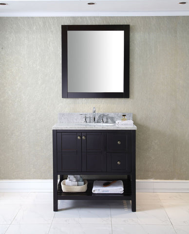 Image of Winterfell 36" Single Bathroom Vanity ES-30036-WMRO-ES