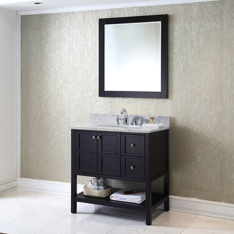 Image of Winterfell 36" Single Bathroom Vanity ES-30036-WMRO-ES