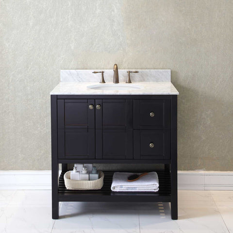 Image of Winterfell 36" Single Bathroom Vanity ES-30036-WMRO-ES