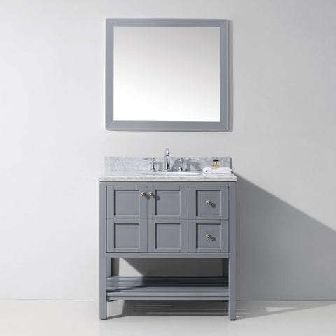 Image of Winterfell 36" Single Bathroom Vanity ES-30036-WMRO-ES