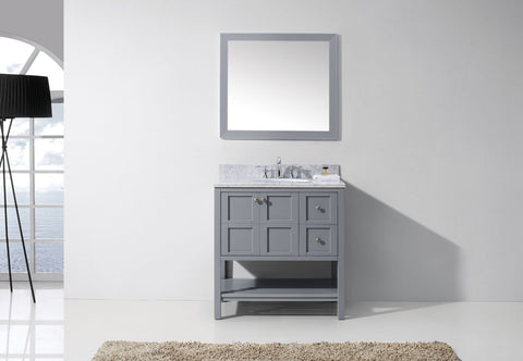Image of Winterfell 36" Single Bathroom Vanity ES-30036-WMRO-ES